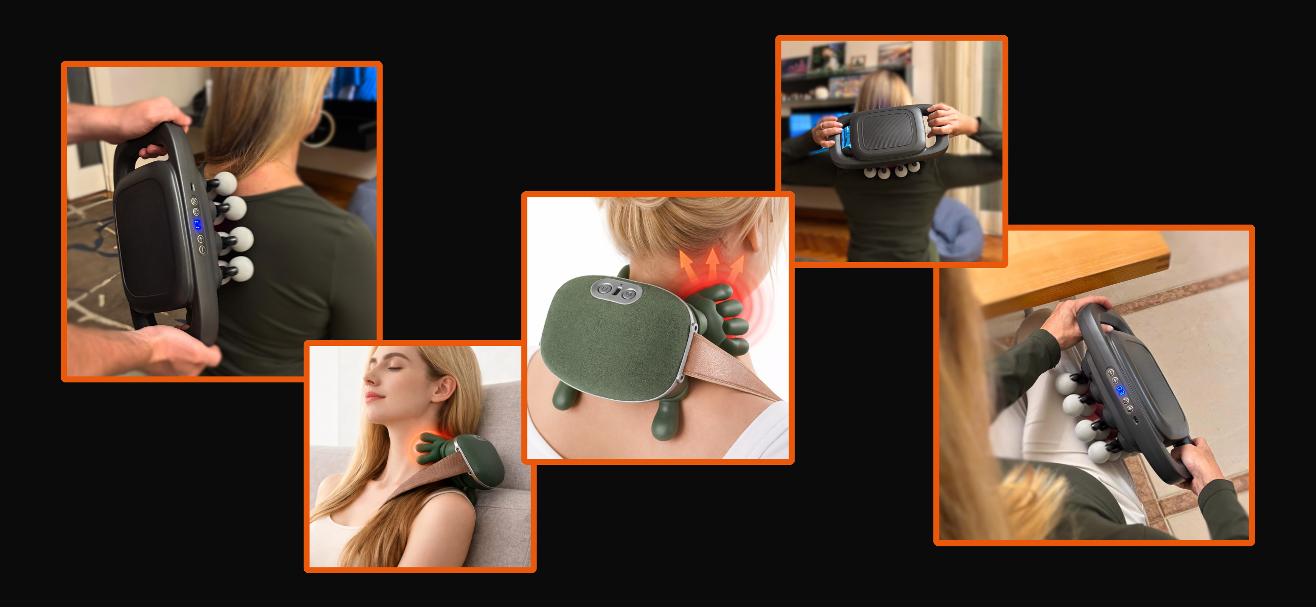 LEVILO Massage Gun products in use